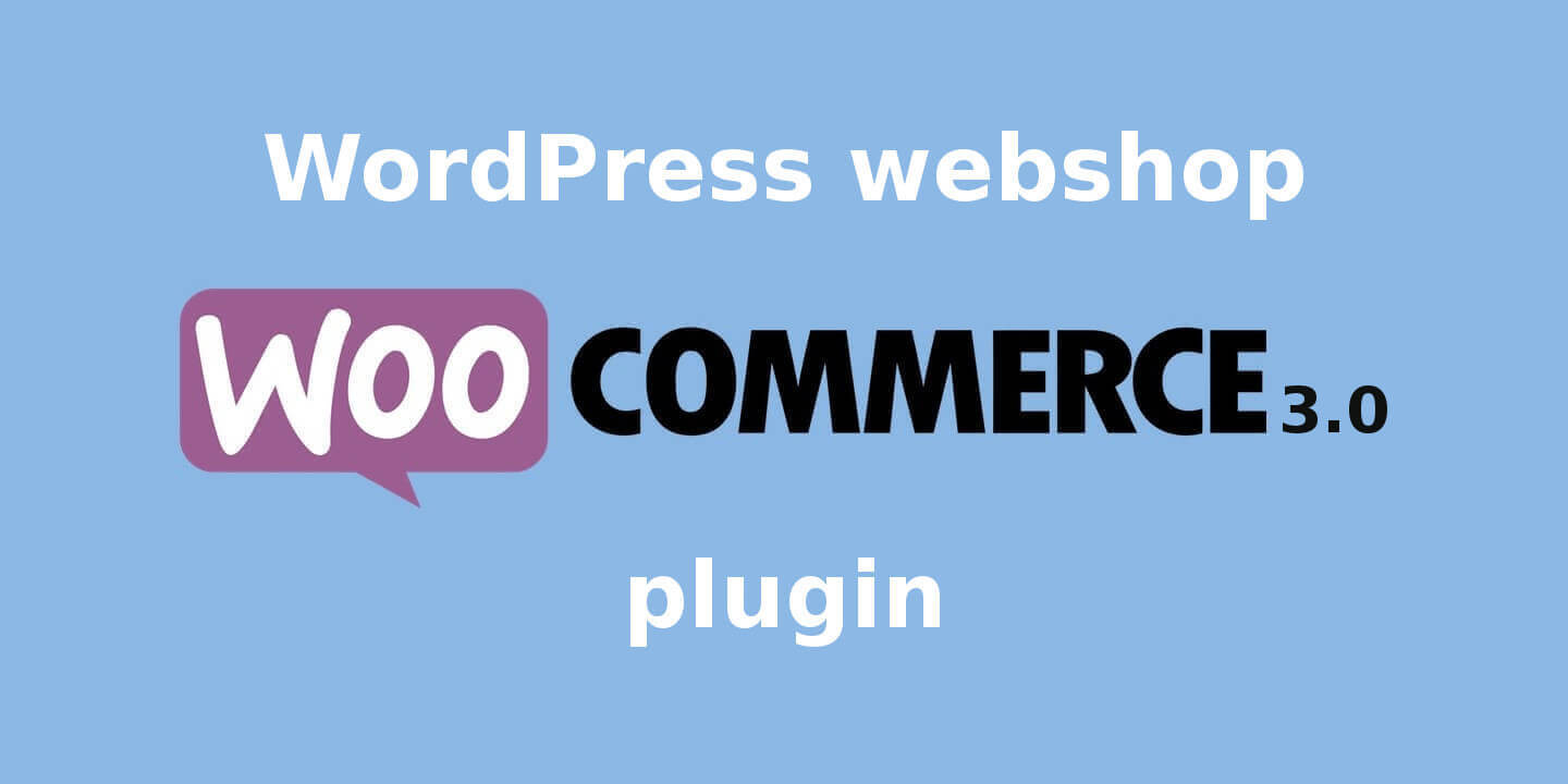 WordPress webshop WooCommerce plugin